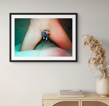 Like superman in the cage